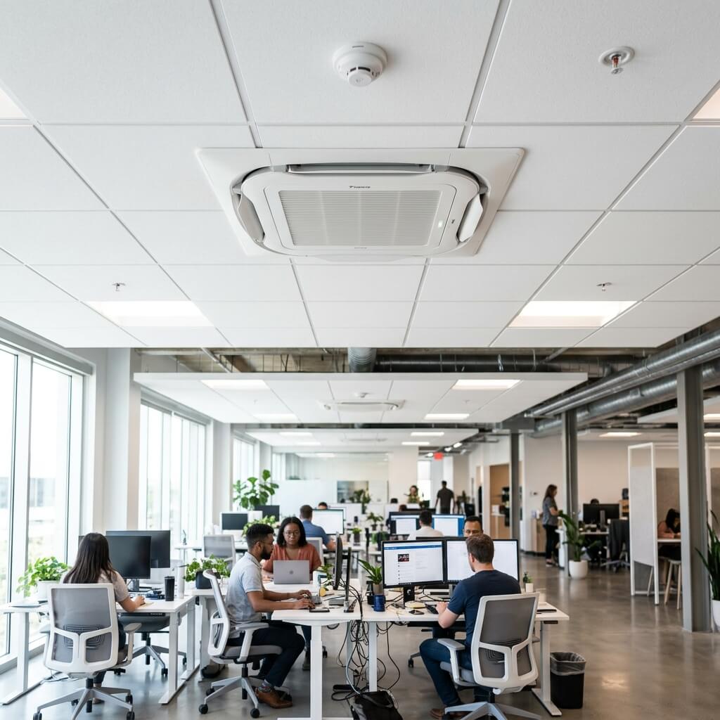 Retail and shopping center air conditioning application